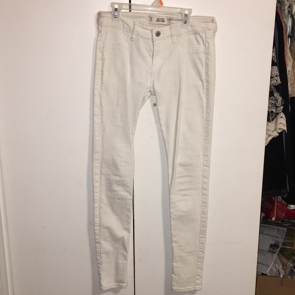 White jeans
